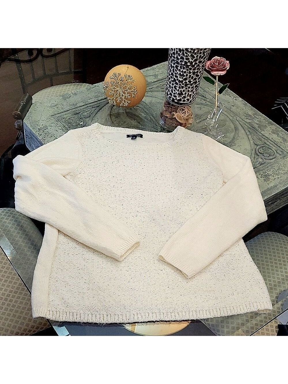 TOMMY Hilfiger Like New Ivory Sweater Jumper